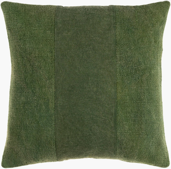 Livabliss Washed Cotton Ticking Stripe Accent Pillow Farmhouse Cottage Soft Breathable Handcrafted WSS003-1818