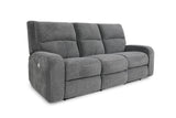 Parker Living Polaris - Bizmark Grey Power Reclining Sofa