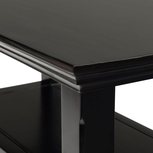 English Elm Amherst Narrow Side Table - Handcrafted Hickory Brown, Stylish Storage For Small Living Spaces B136P158325