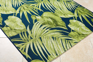 Livabliss Warsaw Coastal Flatweave Area Rug Machine Woven Polypropylene Blend for Living Spaces Lime Green, De 6'7" x 9' WSW2302-679