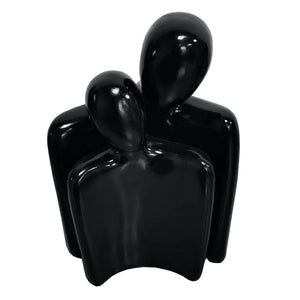 VIG Furniture Modrest Two People Modern Black Sculpture VGTH-235326