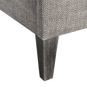 Bernhardt Bernhardt Menton Panel Bed California King — Modern Upholstered Headboard, Butterfly Flange, Exposed Wood Feet, Luxe Support K2049