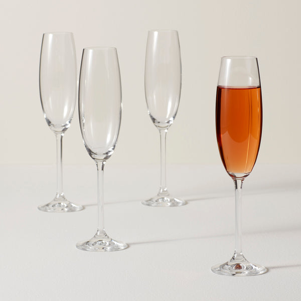 Lenox Tuscany Classics 4-Piece Toasting Flute Set Clear, NO COLOR GLASS,CRYSTAL 6099840