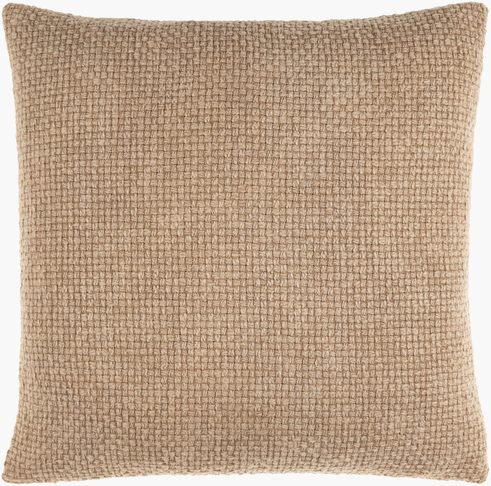 Livabliss Washed Cotton Accent Pillow Farmhouse Cottage Style Soft Textured Square Sofa Decor WTE003-2020P