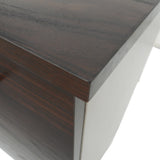 Christopher Knight Home® - Noble House - Wilnona Modern 3-Shelf Walnut Finished Faux Wood Cabinet with Sonoma Oak Interior