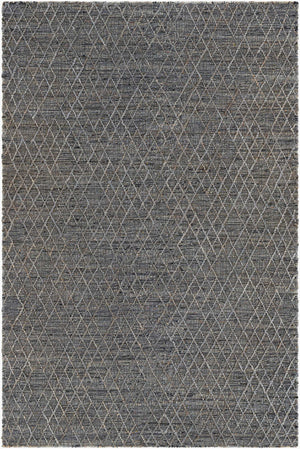Surya Watford Handwoven Jute & Wool 2' X 3' Area Rug - Durable, Stylish, And Easy To Maintain For Your Home! Black Jute,Wool Wtf2300-23