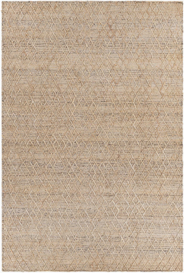 Surya Watford Handwoven Jute & Wool 2' X 3' Area Rug - Durable, Stylish, And Easy To Maintain For Your Home! Charcoal Jute,Wool Wtf2301-23
