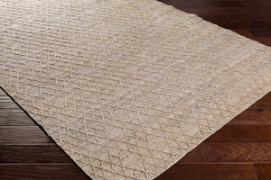 Surya Watford Handwoven Jute & Wool 2' X 3' Area Rug - Durable, Stylish, And Easy To Maintain For Your Home! Charcoal Jute,Wool Wtf2301-23