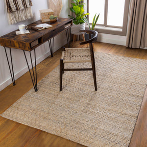 Surya Watford Handwoven Jute & Wool 2' X 3' Area Rug - Durable, Stylish, And Easy To Maintain For Your Home! Charcoal Jute,Wool Wtf2301-23