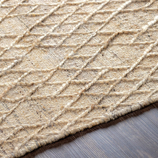 Surya Watford Handwoven Jute & Wool 2' X 3' Area Rug - Durable, Stylish, And Easy To Maintain For Your Home! Charcoal Jute,Wool Wtf2301-23