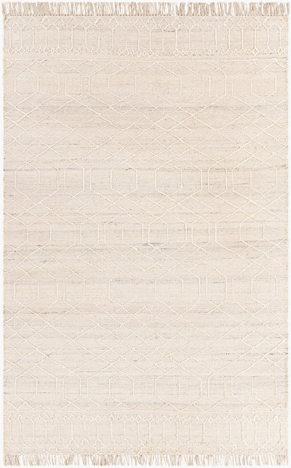 Surya Watford Handwoven Jute & Wool 2' X 3' Area Rug - Durable, Stylish, And Easy To Maintain For Your Home! Light Beige Jute,Wool Wtf2303-23