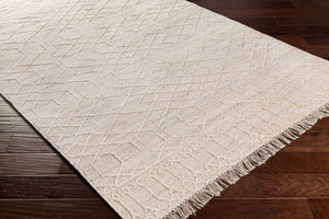Surya Watford Handwoven Jute & Wool 2' X 3' Area Rug - Durable, Stylish, And Easy To Maintain For Your Home! Light Beige Jute,Wool Wtf2303-23