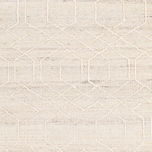 Surya Watford Handwoven Jute & Wool 2' X 3' Area Rug - Durable, Stylish, And Easy To Maintain For Your Home! Light Beige Jute,Wool Wtf2303-23