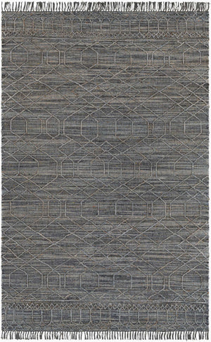 Surya Watford Handwoven Jute & Wool 2' X 3' Area Rug - Durable, Stylish, And Easy To Maintain For Your Home! Black Jute,Wool Wtf2304-23
