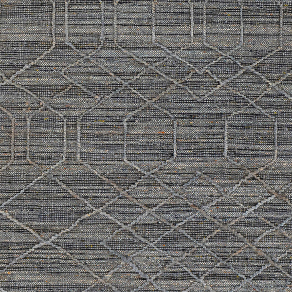 Surya Watford Handwoven Jute & Wool 2' X 3' Area Rug - Durable, Stylish, And Easy To Maintain For Your Home! Black Jute,Wool Wtf2304-23