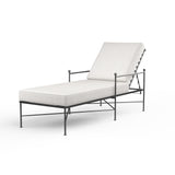 Provence Chaise Lounge in Canvas Flax w/ Self Welt SW3201-9-FLAX-STKIT Sunset West