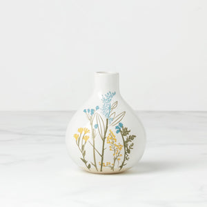 Lenox Wildflowers Small Vase White, WHITE STONEWARE 896647