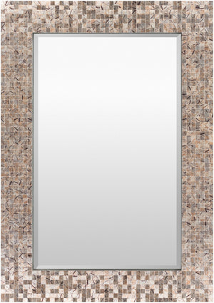Livabliss Whitaker Carved Mdf Rectangular Accent Mirror with Global Bohemian Frame Detail WTK-7200