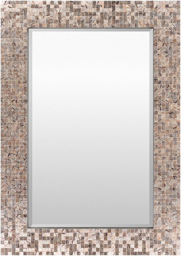 Livabliss Whitaker Carved Mdf Rectangular Accent Mirror with Global Bohemian Frame Detail WTK-7200