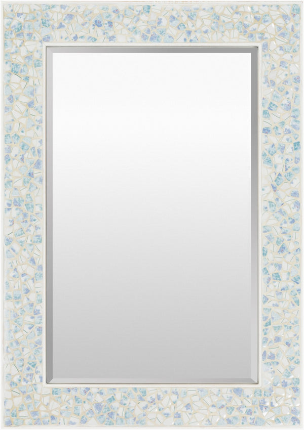 Livabliss Whitaker Carved Mdf Frame Accent Mirror Global Artisan Style for Entryway or Living Room WTK-7201