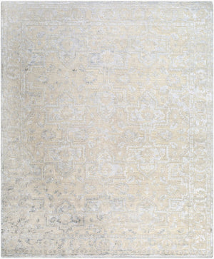 Surya Waterloo 10' X 14' Exquisite Handmade Rug - Luxurious Wool & Viscose Blend For Timeless Elegance Light Gray Wool,Viscose Wtl2300-810
