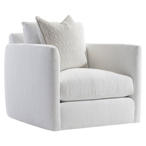 Bernhardt Bernhardt Rory Swivel Chair — Made-To-Order Plush Feather-Down Cushion, 360° Rotation, Tailored Finish P7852SA