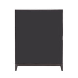 Quincy 5-Drawer Chest Black with Molasses Finish P375124 Pulaski Furniture