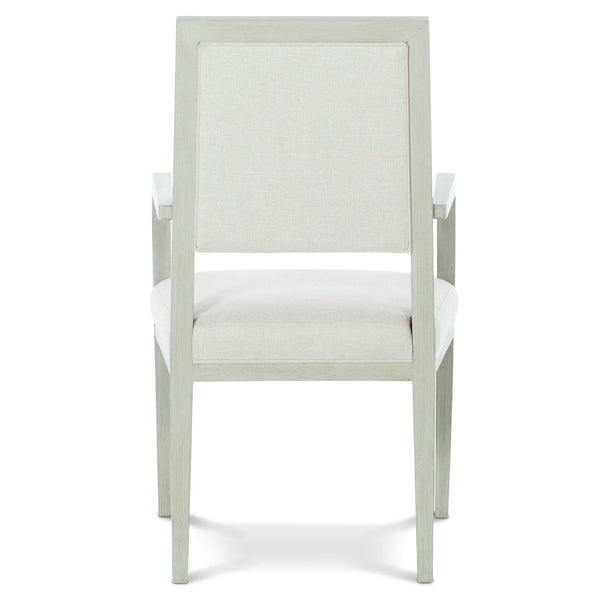 Bernhardt Bernhardt Axiom Arm Chair With Linear Gray Frame, Plush Upholstery, Tailored Stitching For Comfort 381542