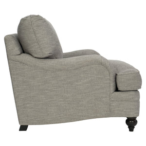 Bernhardt Bernhardt Tarleton Chair — Made-To-Order Traditional Lounge Seating With Folded Arms, Turned Legs, Pillows B4263G