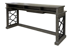 Parker House Sundance - Smokey Grey Everywhere Console Table Smokey Grey Poplar Solids / Birch Veneers SUN#09-SGR