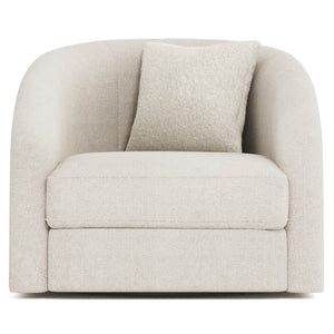 Bernhardt Bernhardt Terra Made-To-Order Fabric Swivel Chair With 360° Rotation, Plush Cushions, Customizable Upholstery P1362SA