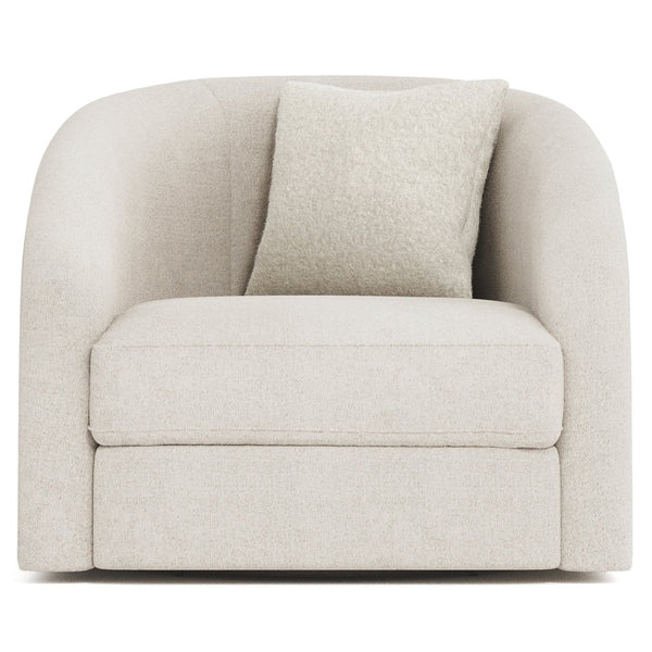 Bernhardt Bernhardt Terra Made-To-Order Fabric Swivel Chair With 360° Rotation, Plush Cushions, Customizable Upholstery P1362SA