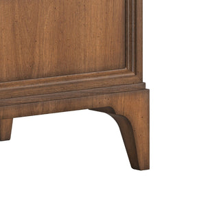 A.R.T. Furniture Harbor 3 Drawer Nightstand - Rustic Elegance with Aged Wood Finish & Ample Storage for Your Bedroom 338140-2731
