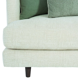 Bernhardt Bernhardt Colette Sofa: Art Deco Tuxedo Silhouette, Deep Feather-Down Seats, Generous 92" Scale - Made to Order P7427A