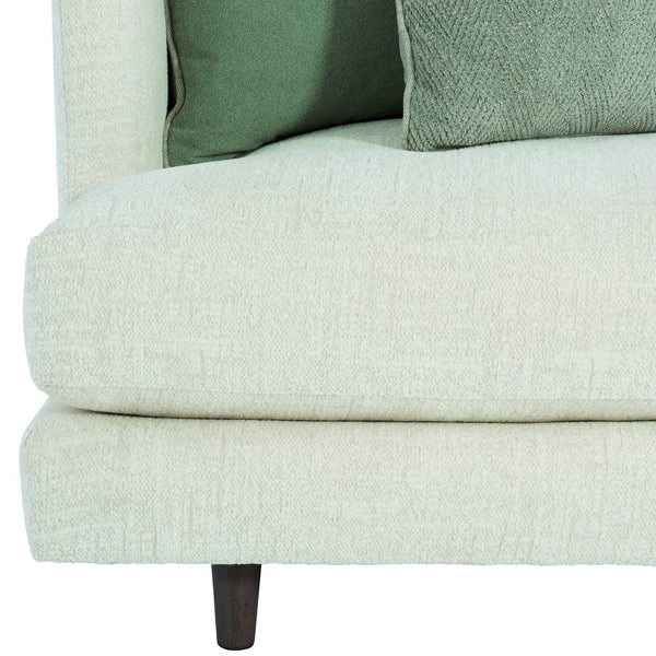 Bernhardt Bernhardt Colette Sofa: Art Deco Tuxedo Silhouette, Deep Feather-Down Seats, Generous 92" Scale - Made to Order P7427A