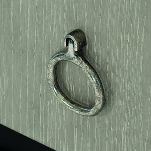 Bernhardt Bernhardt Linea 9-Drawer Dresser In Cerused Greige Wire-Brushed Oak With Textured Graphite Accents 384052G