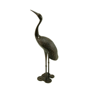 English Elm Christopher Knight Home® - Sunny Outdoor 43 Inch Aluminum Crane Set in Shiny Copper Antique Bronze Finish, Rust-Proof Garden Art Delight 62909.00SHNCOP