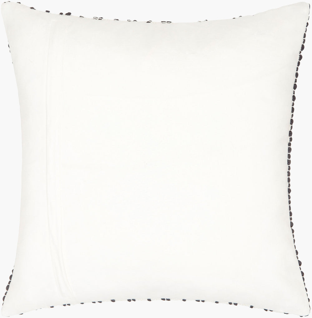 Surya Weaver 13"L X 20"W Cottage-style Lumbar Pillow - Durable, Cozy, Easy Care For Your Home Decor White Cotton,Acrylic,Cotton Wvr001-1320