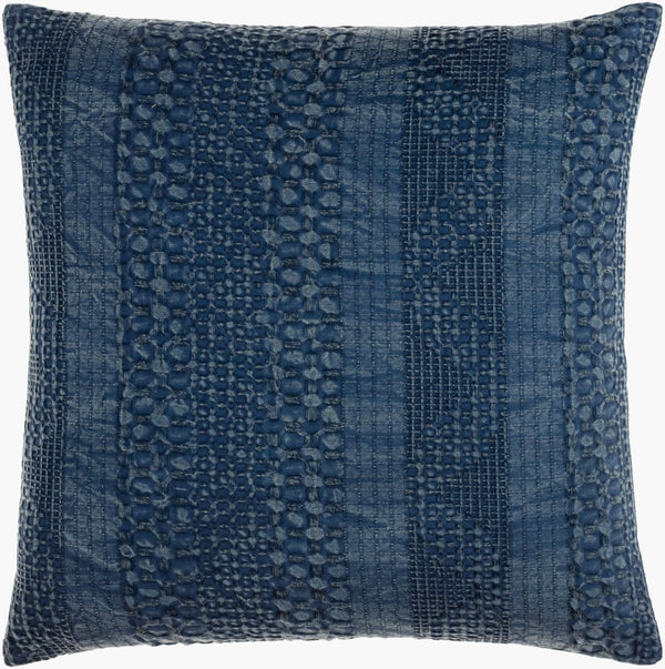 Livabliss Washed Waffle Weave Cotton Accent Pillow Farmhouse Cottage Sofa Throw 18 Inch WWA001-1818P