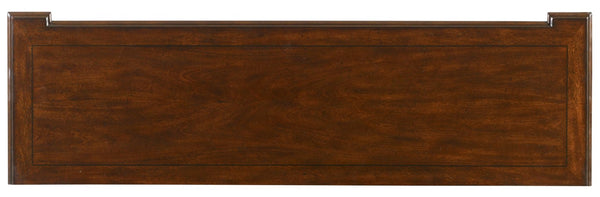 Hooker Furniture Leesburg Mahogany Dresser With 10 Drawers, Cedar-Lined Bottoms, Felt & Jewelry Trays, Antique Brass Finish 5381-90002