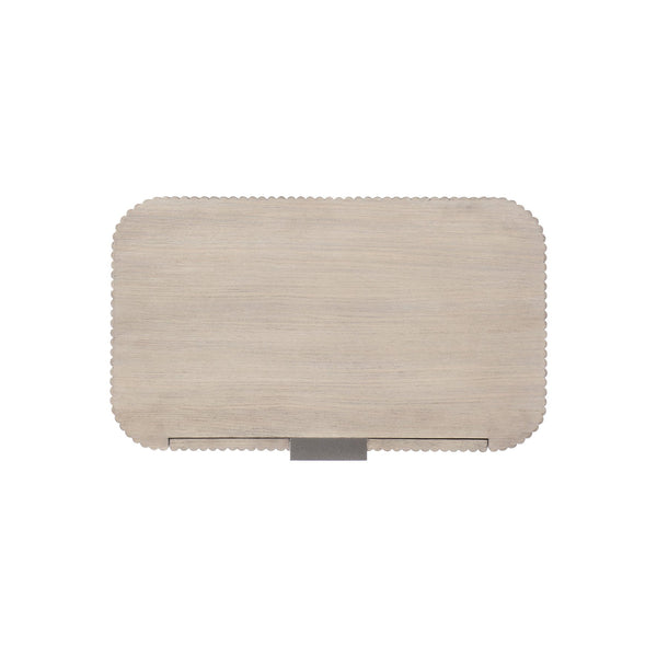 Bernhardt Bernhardt Lucerne Wire-brushed Oak Bedside Chest with Usb Charging and Soft-close Drawers 34" W x 19.75" D x 29" H 393230