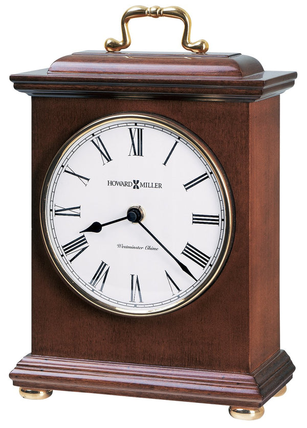 Hekman Furniture 635122 Elegant Wooden Mantel Clock With Westminster Chimes & Classic Windsor Cherry Finish Windsor Cherry Tara Mantel Clock 635122