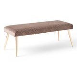 Christopher Knight Home® - Noble House - Capernaum Patterned Faux Fur Bench