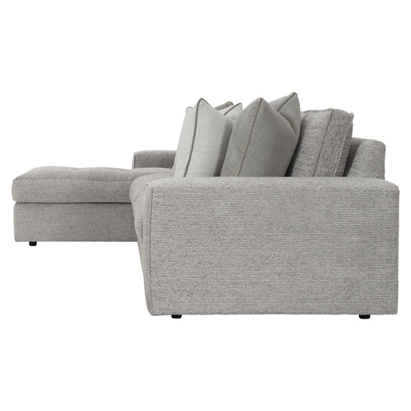 Bernhardt Bernhardt Nest Fabric 2-Piece Sectional With Down-Filled Cushions, Wide Track Arms & Customizable Fabric - Made to Order K1760