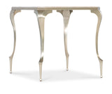 Bella Donna Rectangle Stone Top End Table Gold BellaDonna Collection 6900-80313-00 Hooker Furniture
