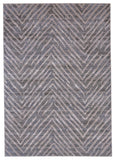 Feizy Rugs Waldor Polypropylene/Polyester Machine Made Casual Rug Gray 12' x 15'