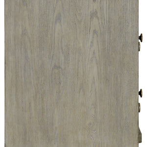 Bernhardt Bernhardt Albion Dresser In Worn Pewter Finish — 9 Soft-Close Drawers, Knotty White Oak Craftsmanship 311052