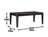 Steve Silver Ally Table Antique Charcoal AS700TC