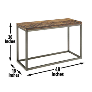 English Elm Steve Silver - Lorenza - Sofa Table - Brown