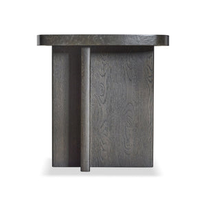 Bernhardt Bernhardt Monroe Stone Top Accent Table with Sculptural Wood Base for Modern Interiors 574114